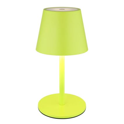 Globo - LED ściemnialna dotykowa ładowalna zewnętrzna lampa stołowa 3w1 LED/3W/5V 3000/4000/5000K IP54 1800 mAh zielona
