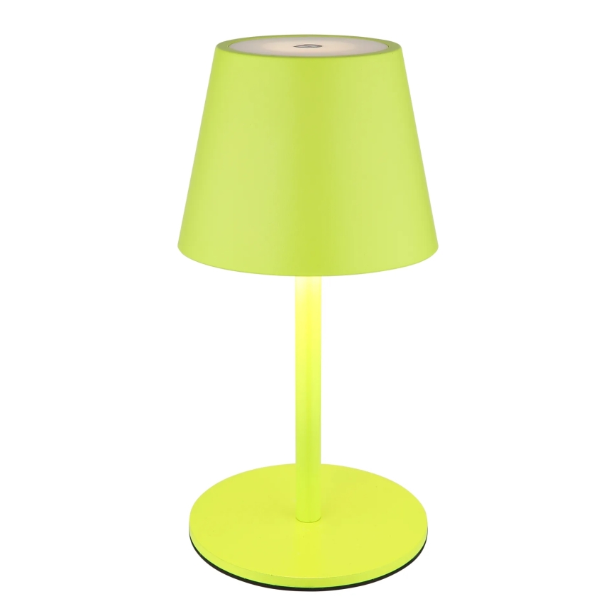 Globo - LED ściemnialna dotykowa ładowalna zewnętrzna lampa stołowa 3w1 LED/3W/5V 3000/4000/5000K IP54 1800 mAh zielona