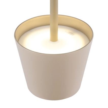 Globo - Dotykowo ściemniana, ładowalna lampa stołowa zewnętrzna LED/3W/5V 3000/4000/5000K IP54 1800 mAh