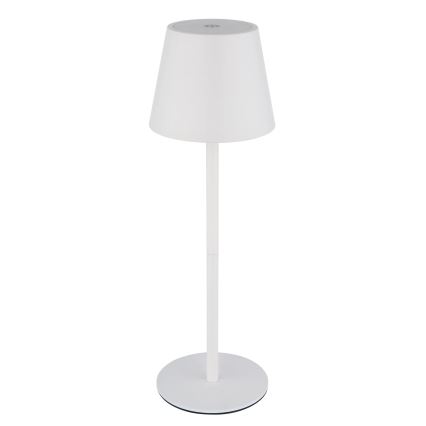 Globo - LED Ściemnialna dotykowa ładowalna zewnętrzna lampa stołowa 3w1 LED/3W/5V 3000/4000/5000K IP54 1800 mAh biała