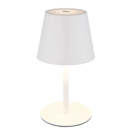 Globo - LED Ściemnialna dotykowa ładowalna zewnętrzna lampa stołowa 3w1 LED/3W/5V 3000/4000/5000K IP54 1800 mAh biała