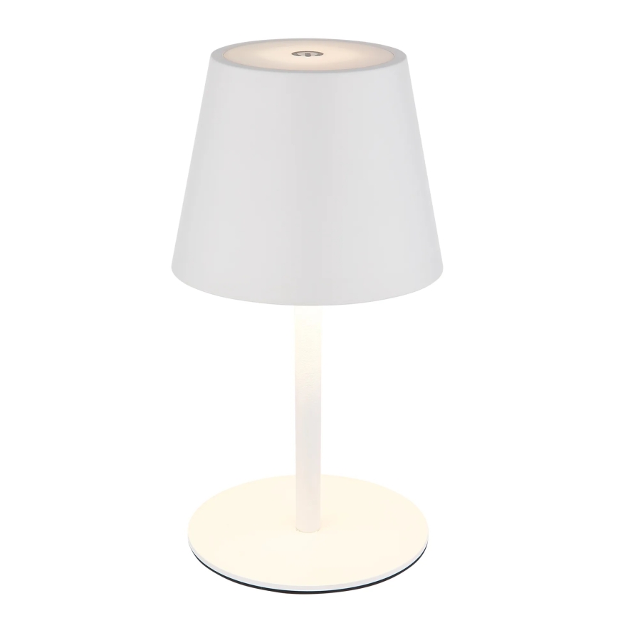 Globo - LED Ściemnialna dotykowa ładowalna zewnętrzna lampa stołowa 3w1 LED/3W/5V 3000/4000/5000K IP54 1800 mAh biała