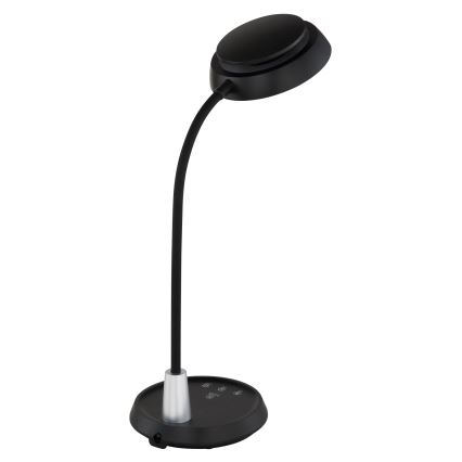 Globo - Dotykowa ściemniana lampa stołowa LED/12W/230V 3000/4000/6500K czarna