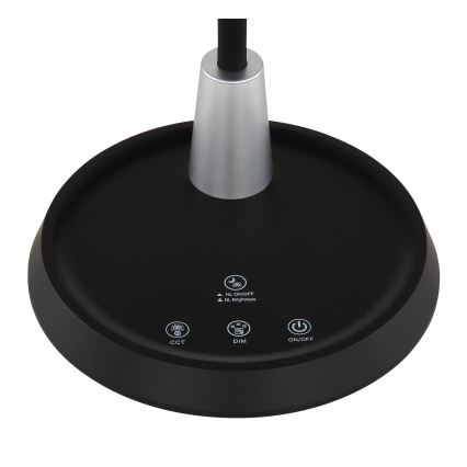 Globo - Dotykowa ściemniana lampa stołowa LED/12W/230V 3000/4000/6500K czarna