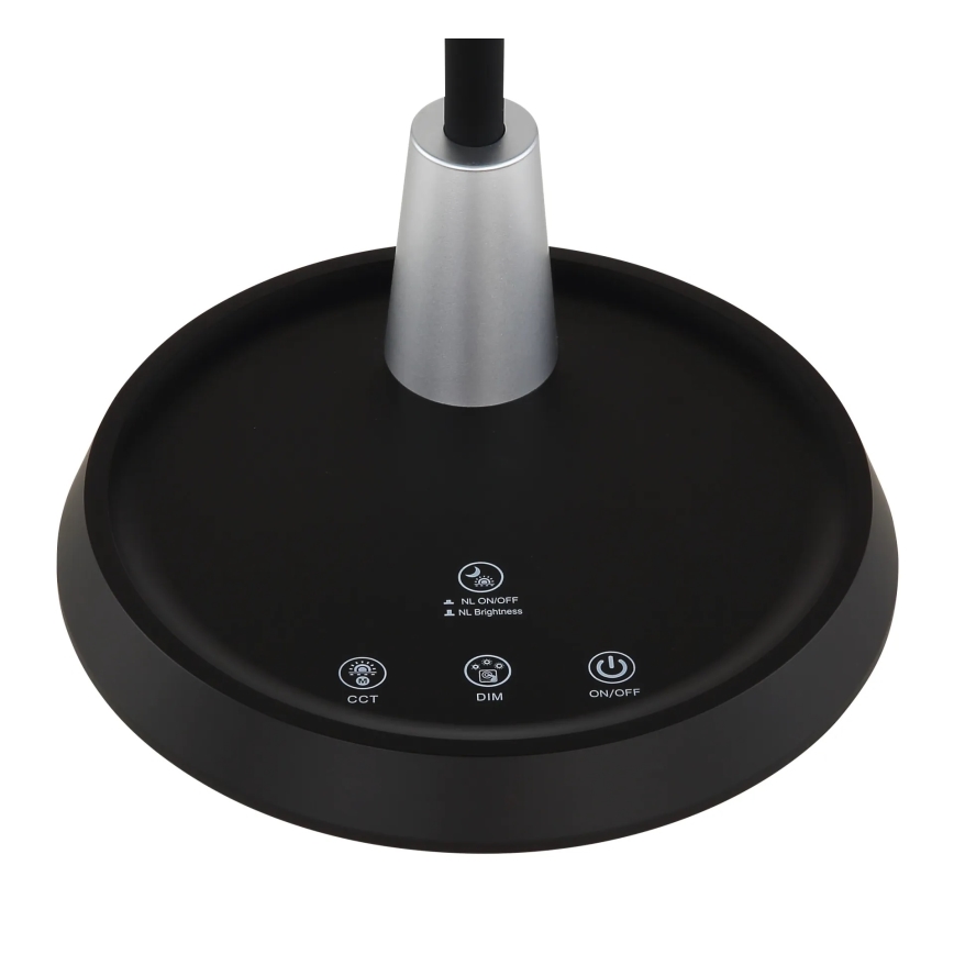 Globo - Dotykowa ściemniana lampa stołowa LED/12W/230V 3000/4000/6500K czarna