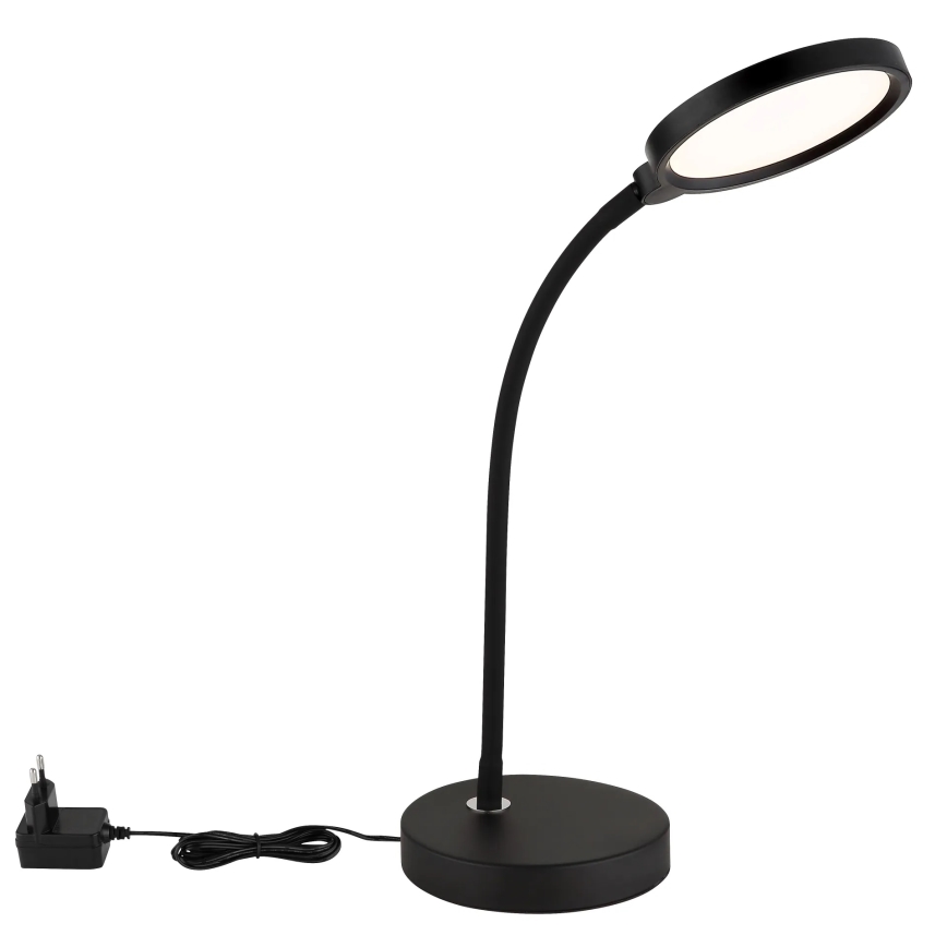 Globo - LED Dotykowa ściemniana lampa stołowa LED/8W/230V 2700K/4000K/6500K czarna