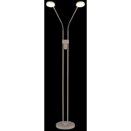 Globo - Ściemnialna lampa stojąca LED 2xLED/6,5W/230V 2700/3350/4000K beżowa