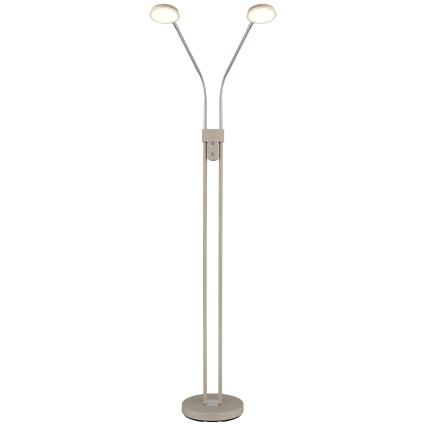 Globo - Ściemnialna lampa stojąca LED 2xLED/6,5W/230V 2700/3350/4000K beżowa