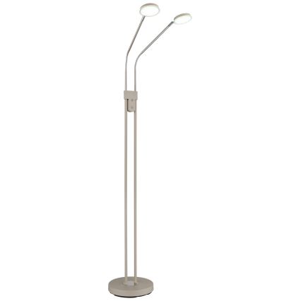 Globo - Ściemnialna lampa stojąca LED 2xLED/6,5W/230V 2700/3350/4000K beżowa