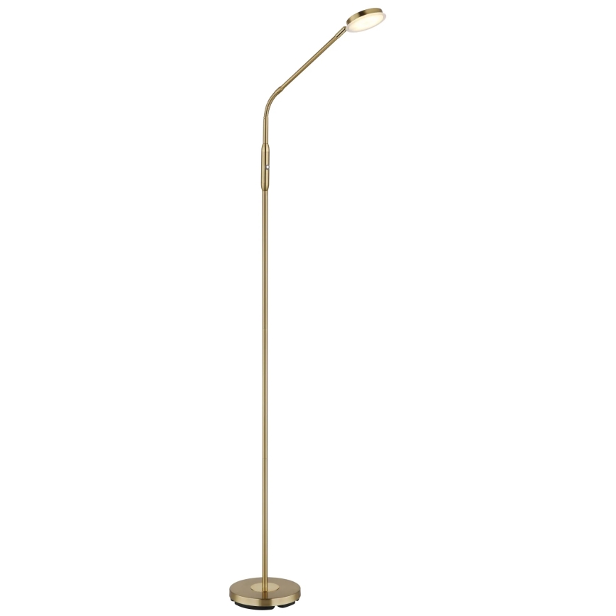 Globo - LED ściemnialna dotykowa lampa stojąca LED/6,5W/230V 2700/3350/4000K mosiądz