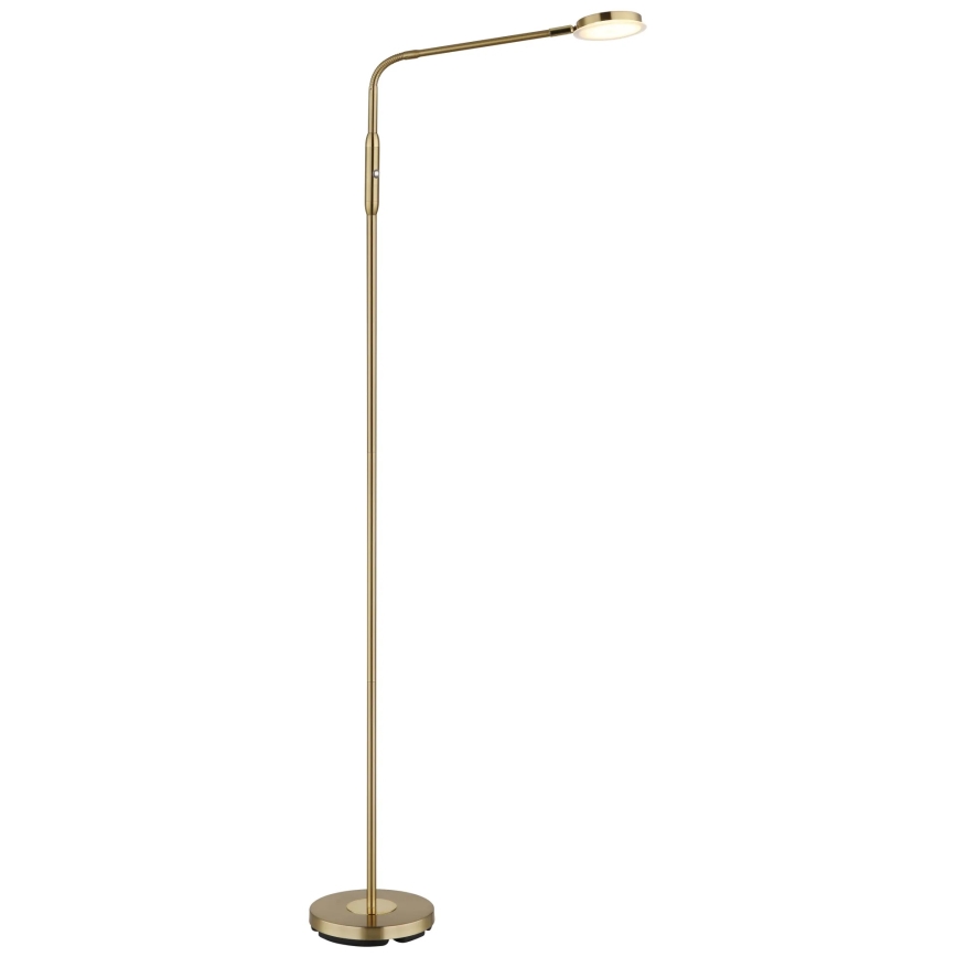 Globo - LED ściemnialna dotykowa lampa stojąca LED/6,5W/230V 2700/3350/4000K mosiądz