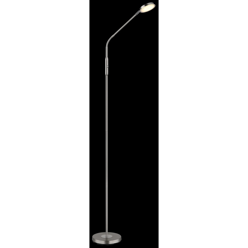 Globo - ściemniana lampa stojąca LED z dotykowym sterowaniem LED/6,5W/230V 2700/3350/4000K matowy chrom