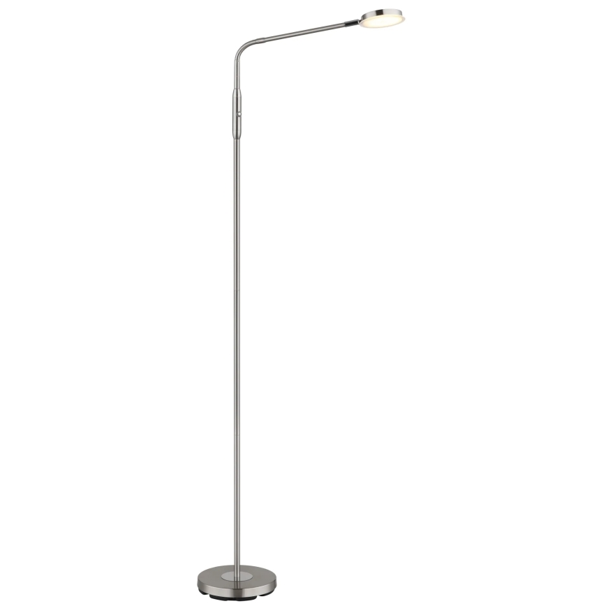 Globo - ściemniana lampa stojąca LED z dotykowym sterowaniem LED/6,5W/230V 2700/3350/4000K matowy chrom