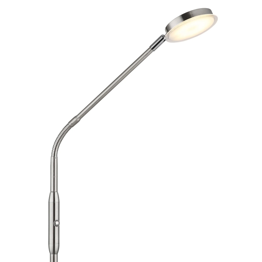 Globo - ściemniana lampa stojąca LED z dotykowym sterowaniem LED/6,5W/230V 2700/3350/4000K matowy chrom