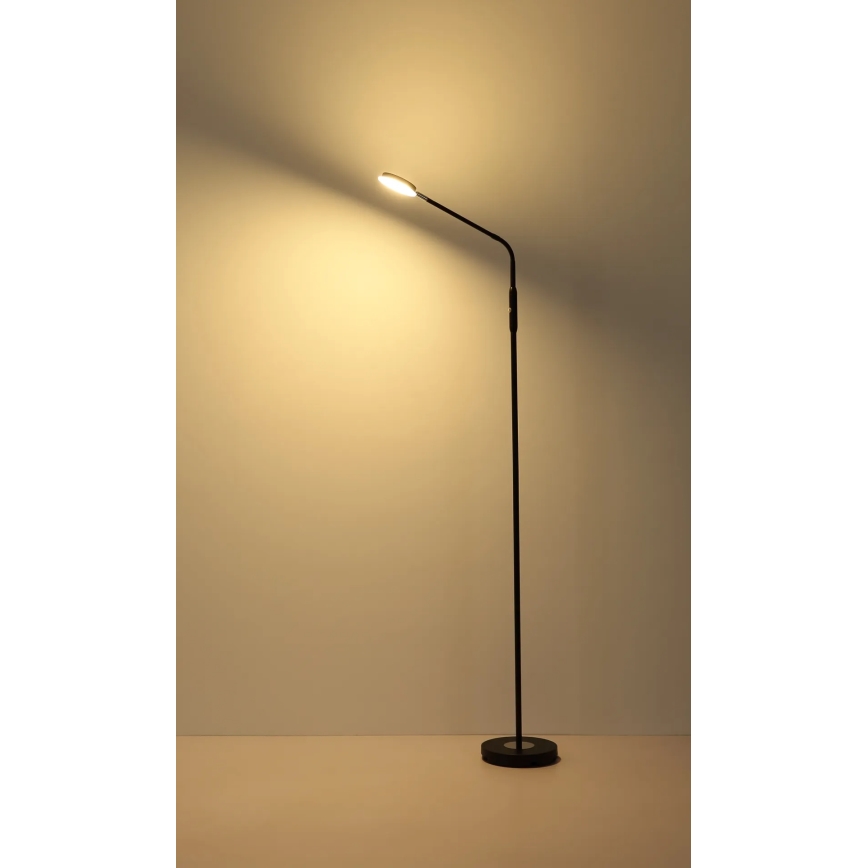 Globo - LED ściemnialna lampa stojąca z dotykowym sterowaniem LED/6,5W/230V 2700/3350/4000K czarna