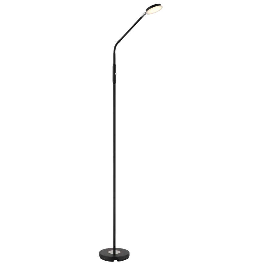 Globo - LED ściemnialna lampa stojąca z dotykowym sterowaniem LED/6,5W/230V 2700/3350/4000K czarna