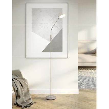 Globo - Lampa stojąca z dotykowym ściemnianiem LED/6,5W/230V 2700/3350/4000K beżowa