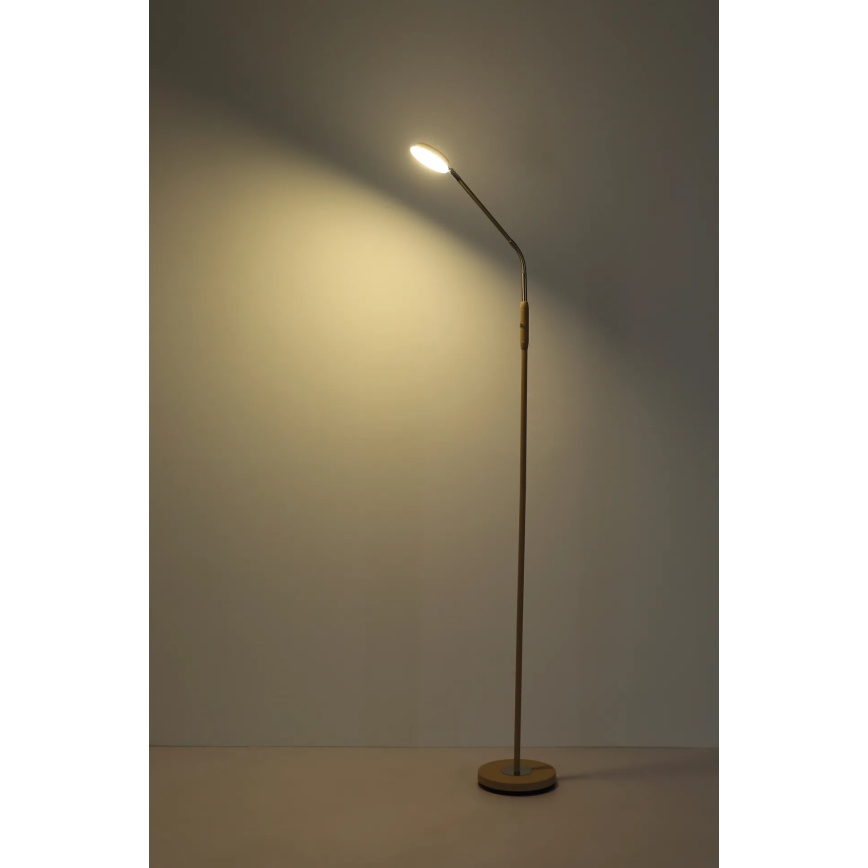 Globo - Lampa stojąca z dotykowym ściemnianiem LED/6,5W/230V 2700/3350/4000K beżowa
