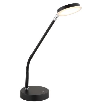 Globo - LED Dotykowa ściemnialna lampa stołowa LED/6,5W/230V 2700/3350/4000K czarna