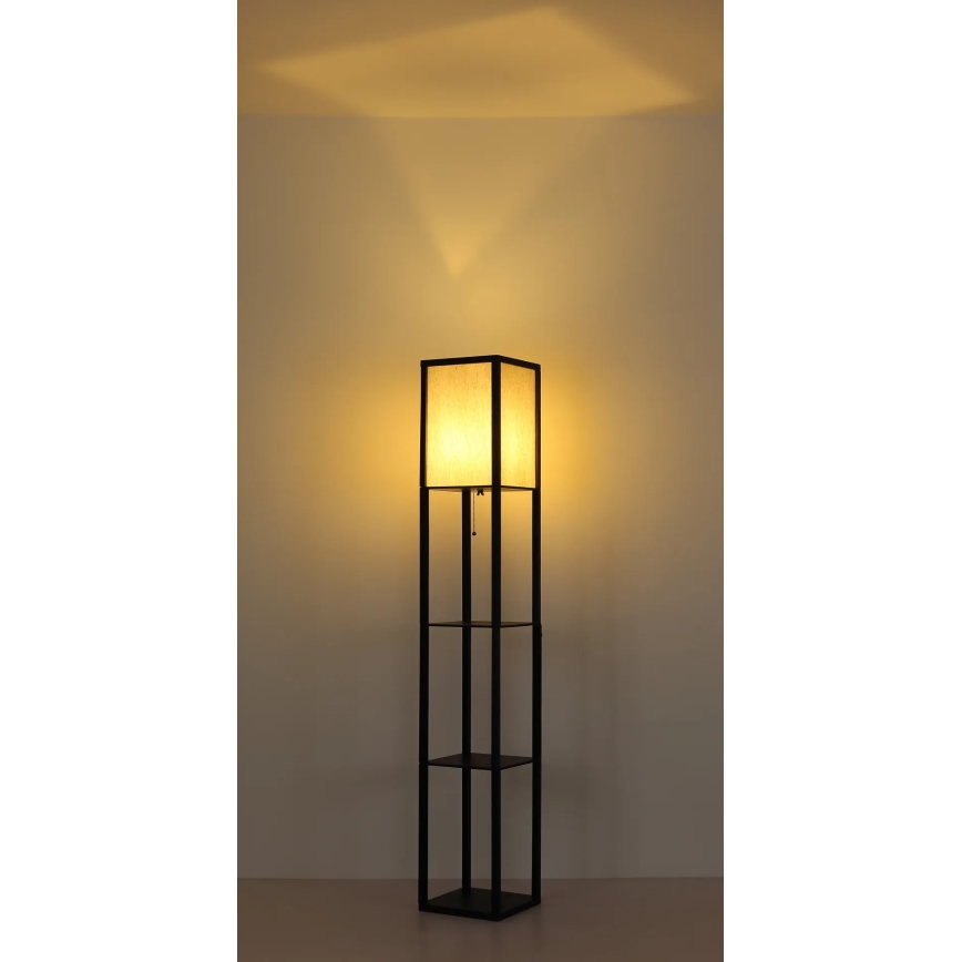 Globo - Lampa stojąca 1xE27/60W/230V czarna