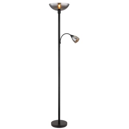 Globo - Lampa podłogowa 1xE27/60W/230V + 1xE14/40W