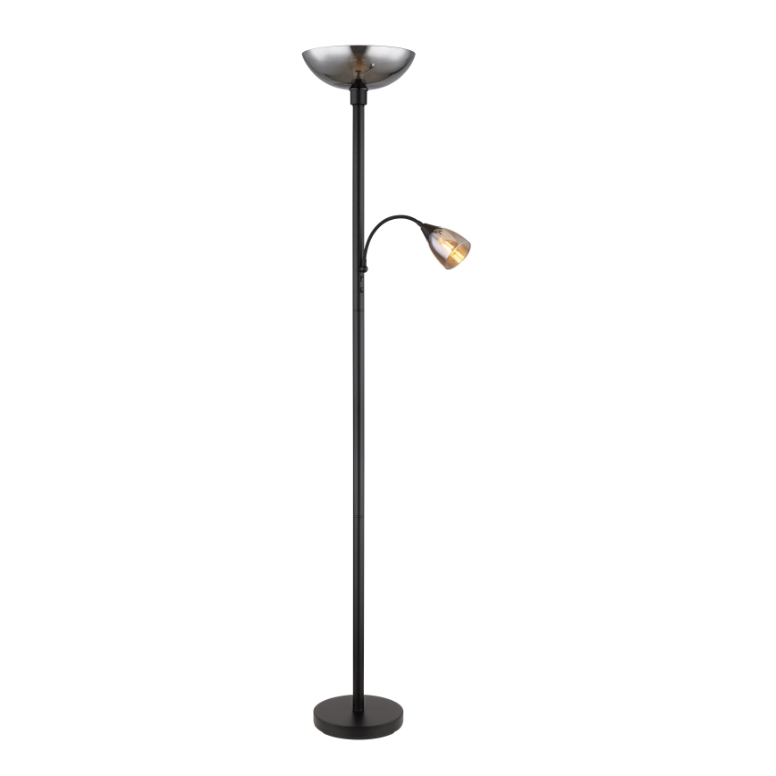 Globo - Lampa podłogowa 1xE27/60W/230V + 1xE14/40W