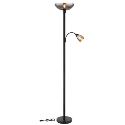 Globo - Lampa podłogowa 1xE27/60W/230V + 1xE14/40W