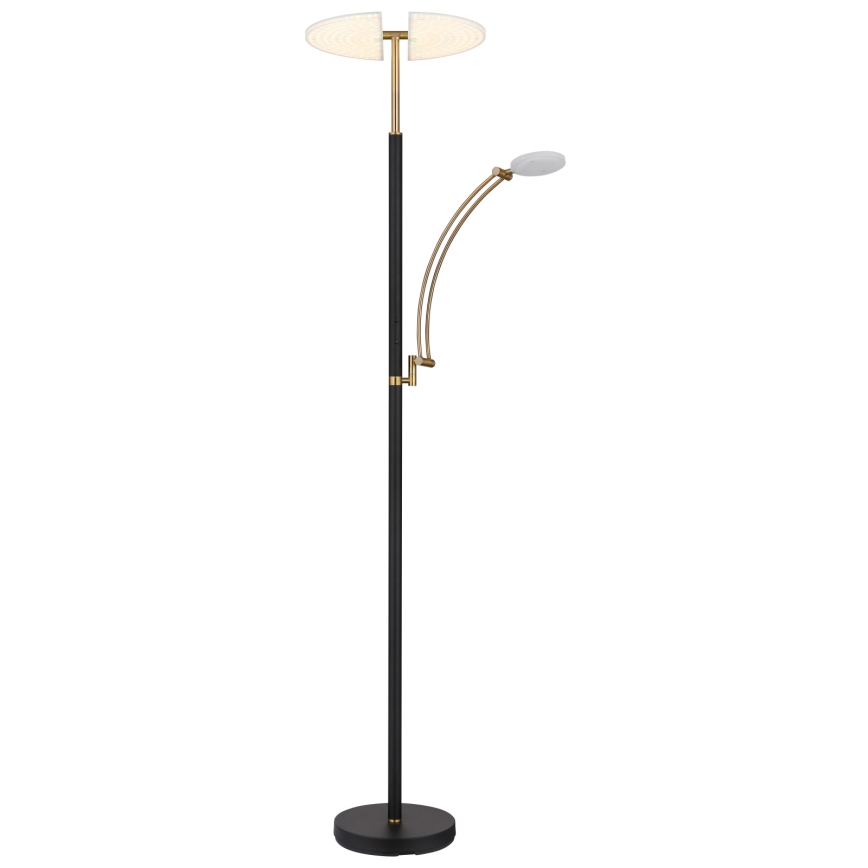 Globo - LED ściemniana lampa stojąca LED/40W/230V + LED/5,5W 2700/4000/6000K czarna