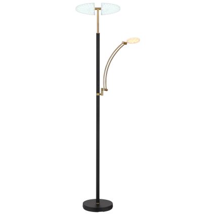 Globo - LED ściemniana lampa stojąca LED/40W/230V + LED/5,5W 2700/4000/6000K czarna