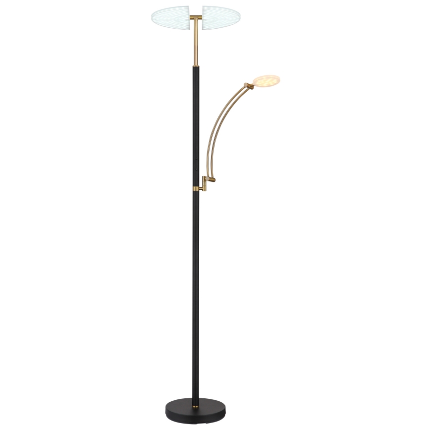 Globo - LED ściemniana lampa stojąca LED/40W/230V + LED/5,5W 2700/4000/6000K czarna