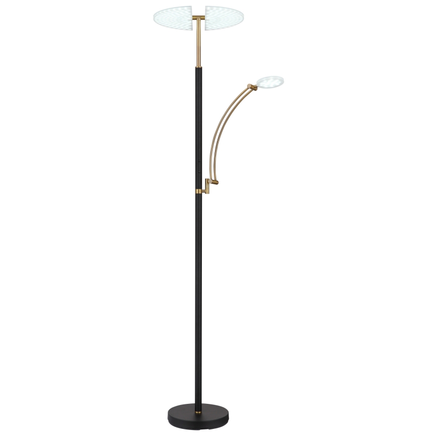 Globo - LED ściemniana lampa stojąca LED/40W/230V + LED/5,5W 2700/4000/6000K czarna