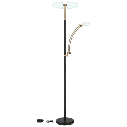 Globo - LED ściemniana lampa stojąca LED/40W/230V + LED/5,5W 2700/4000/6000K czarna