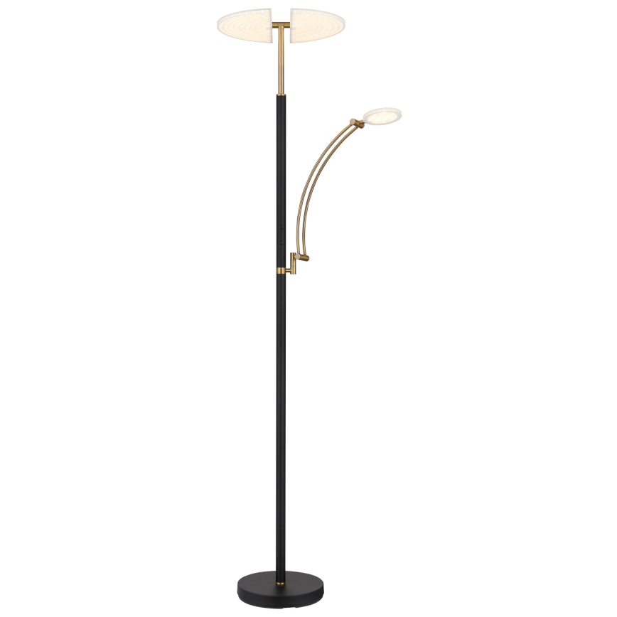 Globo - LED ściemniana lampa stojąca LED/40W/230V + LED/5,5W 2700/4000/6000K czarna
