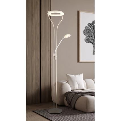 Globo - Ściemnialna lampa stojąca LED/20W/230V + LED/4W 3000K