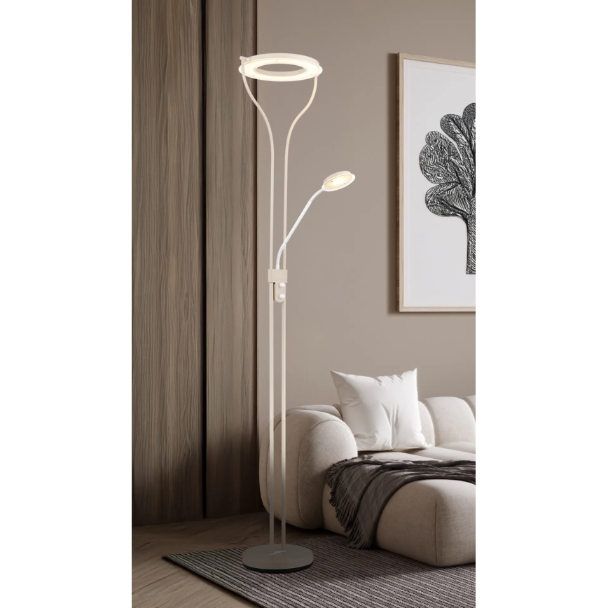 Globo - Ściemnialna lampa stojąca LED/20W/230V + LED/4W 3000K