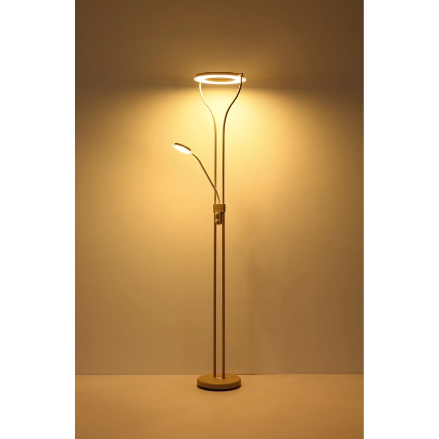 Globo - Ściemnialna lampa stojąca LED/20W/230V + LED/4W 3000K