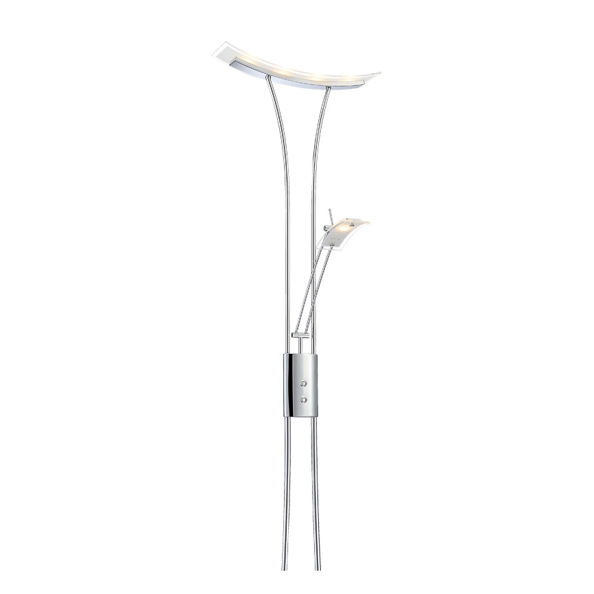 Globo 59048 - Lampa podłogowa z regulacją natężenia światła THEA 4xLED+1xLED/5W/230V