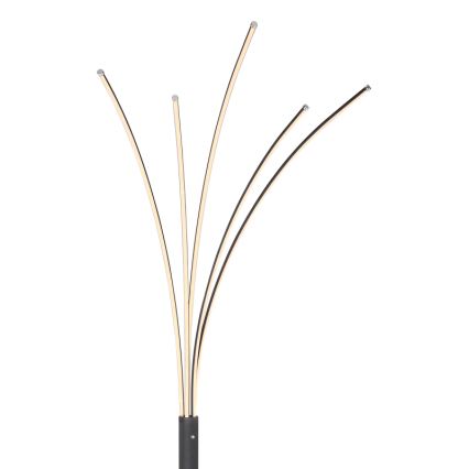 Globo - Dotykowo ściemniana lampa stojąca LED/36W/230V czarna