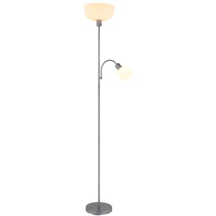 Globo - Lampa podłogowa 1xE27/40W/230V + 1xE14/25W