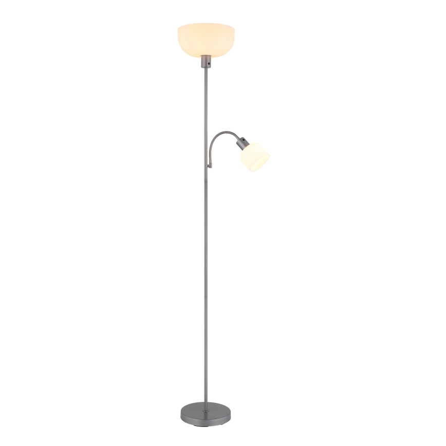 Globo - Lampa podłogowa 1xE27/40W/230V + 1xE14/25W