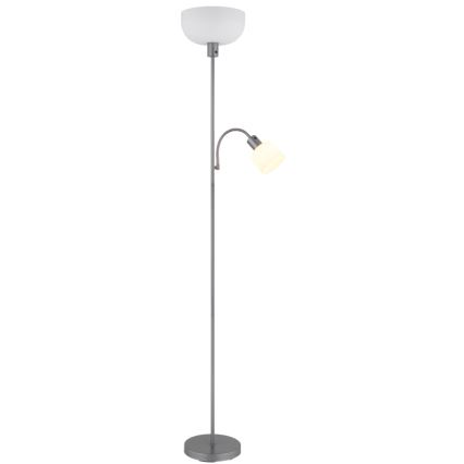 Globo - Lampa podłogowa 1xE27/40W/230V + 1xE14/25W