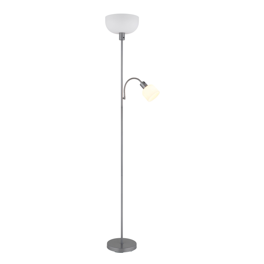 Globo - Lampa podłogowa 1xE27/40W/230V + 1xE14/25W