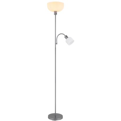 Globo - Lampa podłogowa 1xE27/40W/230V + 1xE14/25W