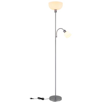 Globo - Lampa podłogowa 1xE27/40W/230V + 1xE14/25W