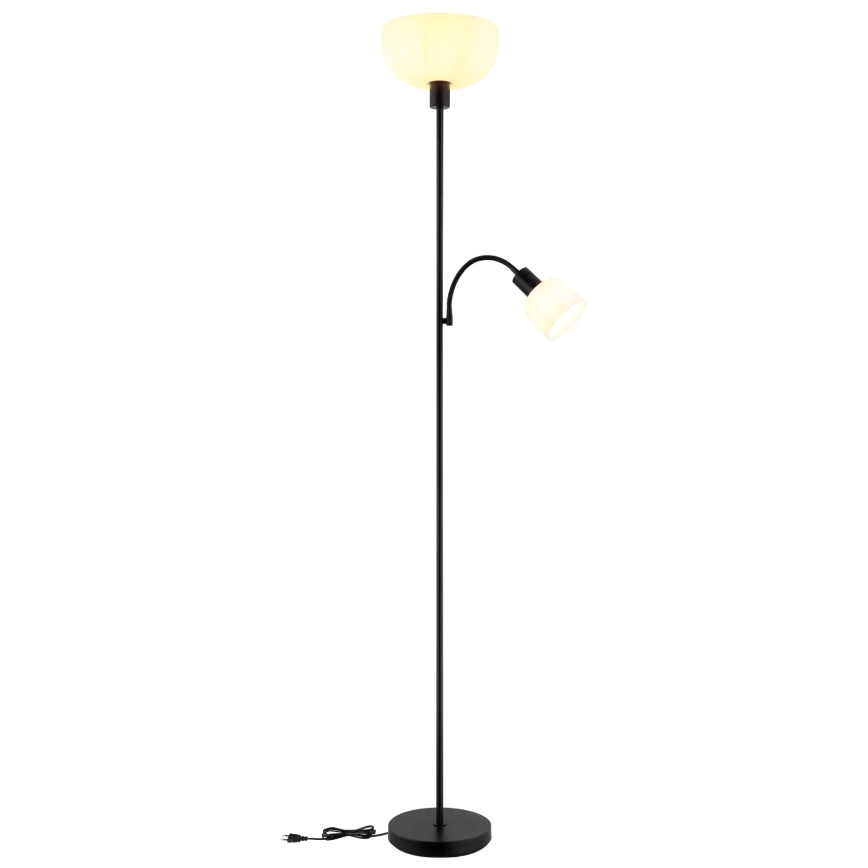 Globo - Lampa stojąca 1xE27/40W/230V + 1xE14/25W
