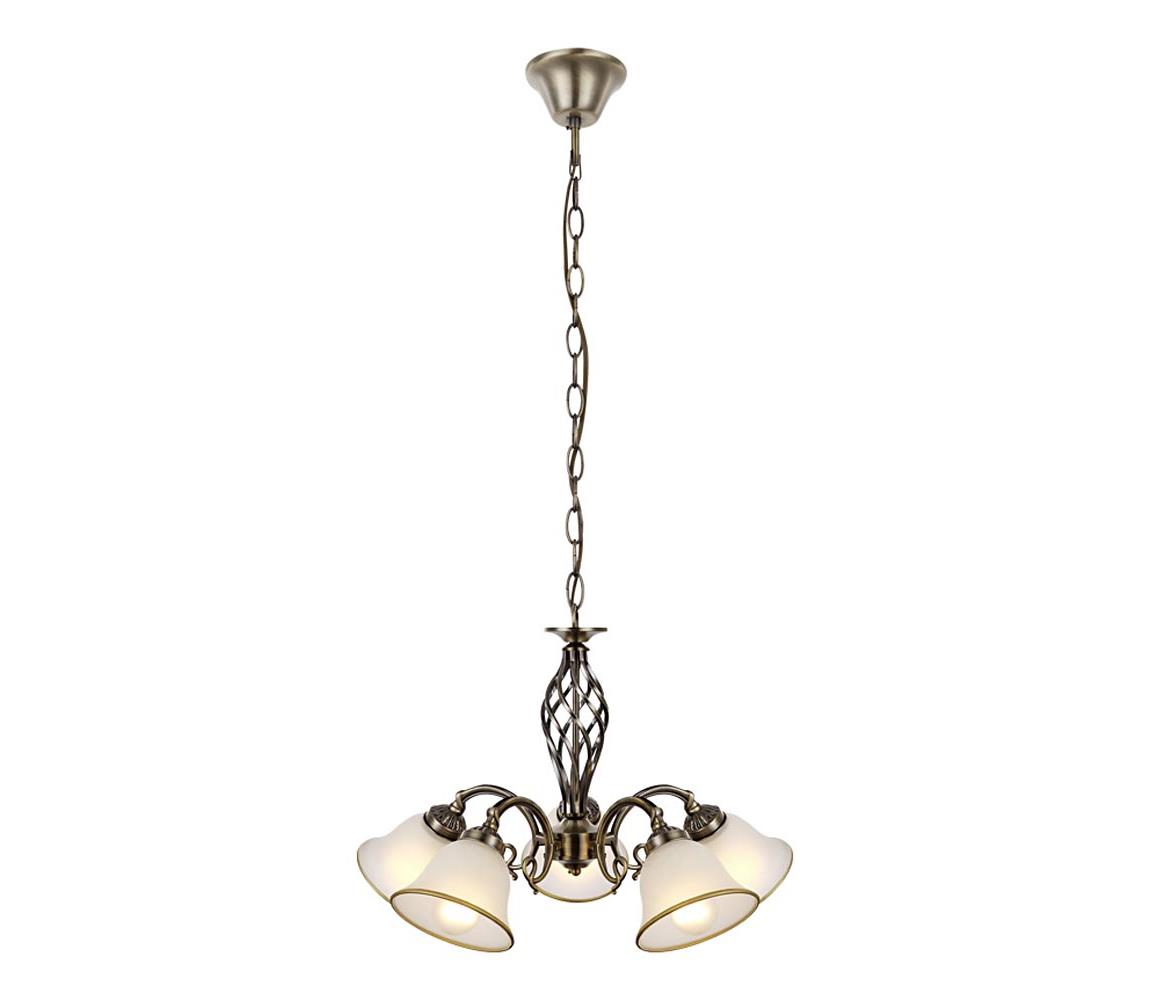 Globo 60208-5 - Żyrandol na łańcuchu ODIN 5xE27/60W/230V