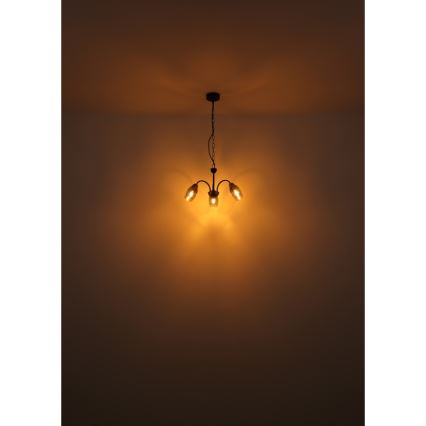 Globo - Żyrandol na łańcuchu 3xE14/25W/230V