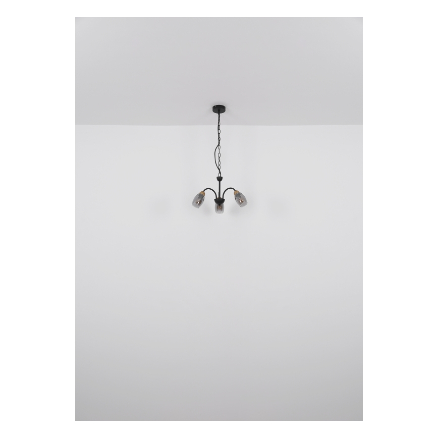 Globo - Żyrandol na łańcuchu 3xE14/25W/230V