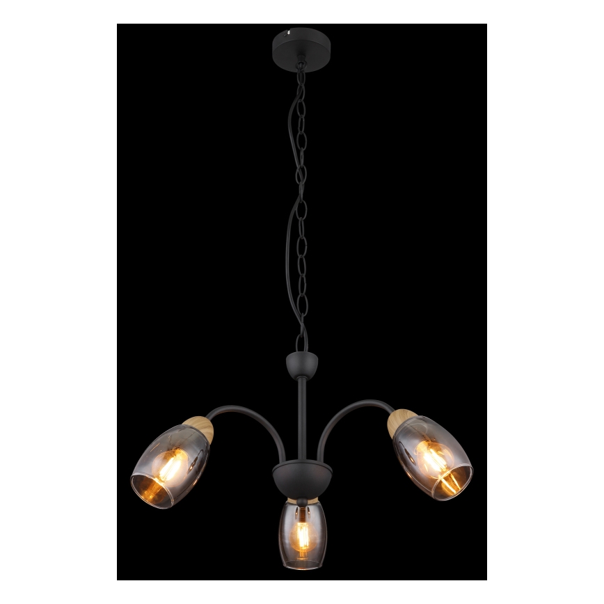 Globo - Żyrandol na łańcuchu 3xE14/25W/230V