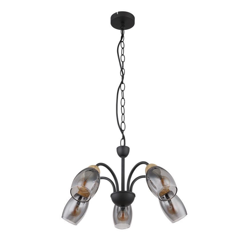 Globo - Żyrandol na łańcuchu 5xE14/25W/230V